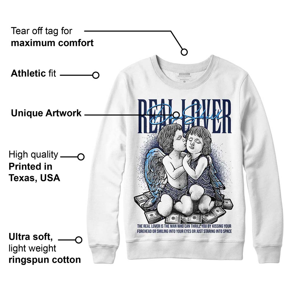 AJ Spizike White Obsidian superstreetwear Sweatshirt Real Lover Graphic