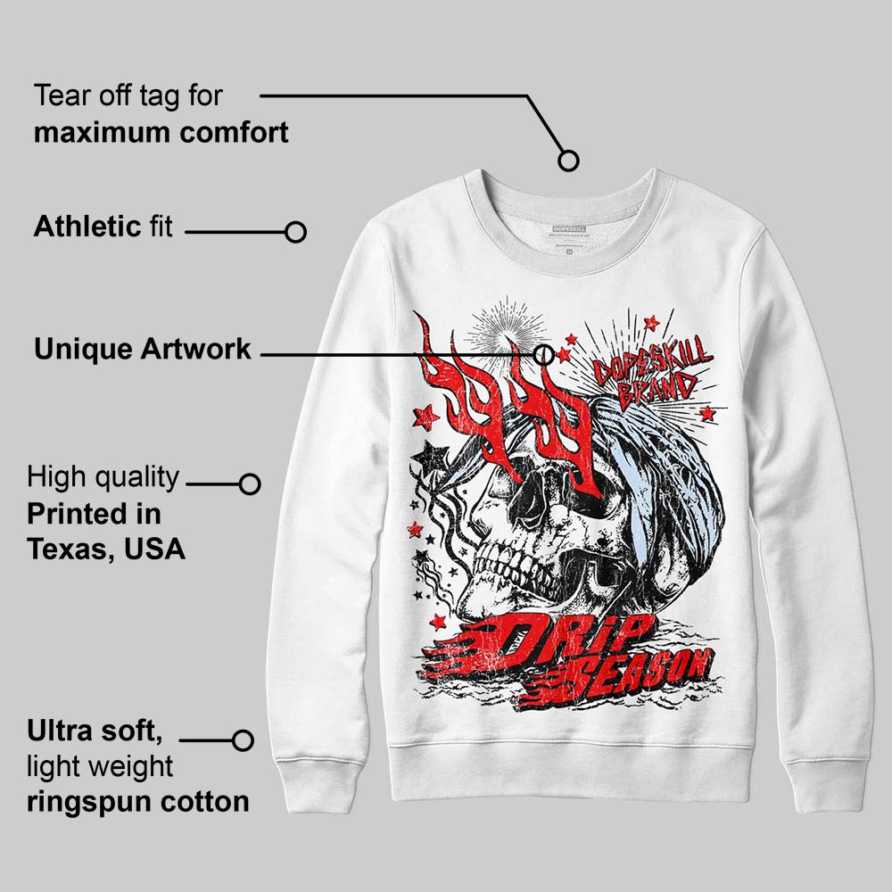 Cherry 11s superstreetwear Sweatshirt Drip Season Graphic