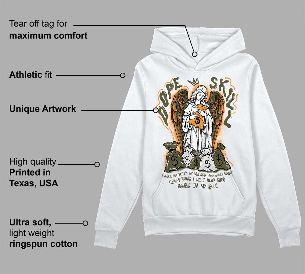 Olive 5s superstreetwear Hoodie Sweatshirt Angels Graphic