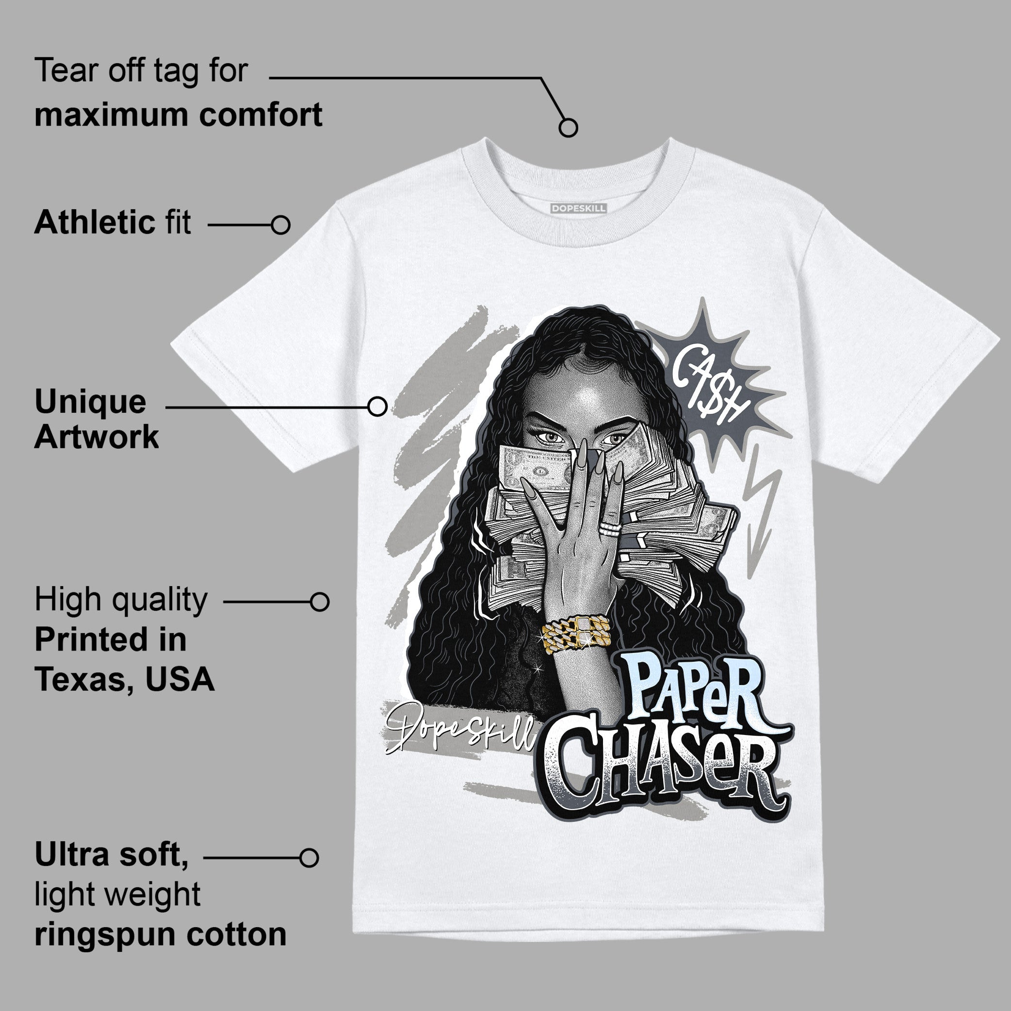 Cool Grey 11s superstreetwear T-Shirt NPC Graphic