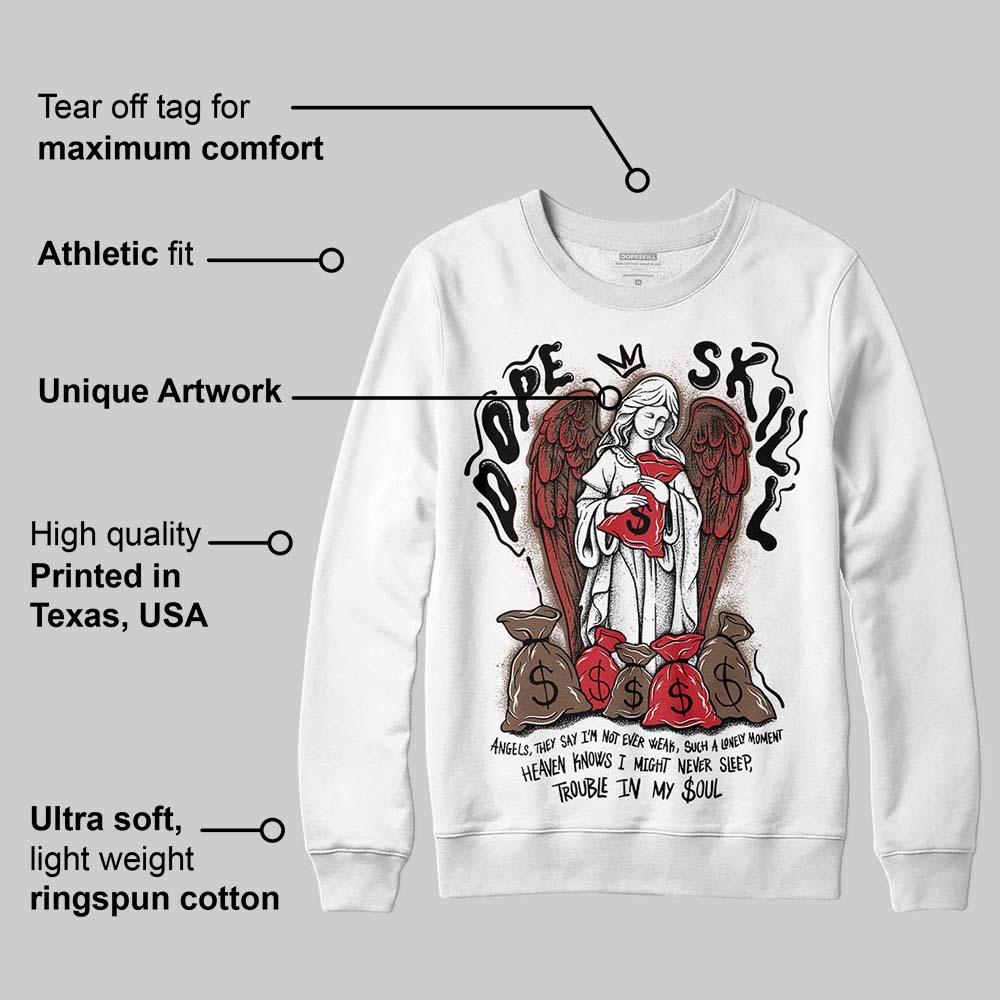 Olive 9s superstreetwear Sweatshirt Angels Graphic