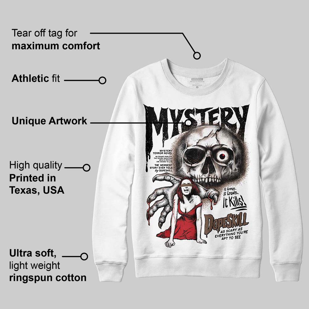 Olive 9s superstreetwear Sweatshirt Mystery Ghostly Grasp Graphic