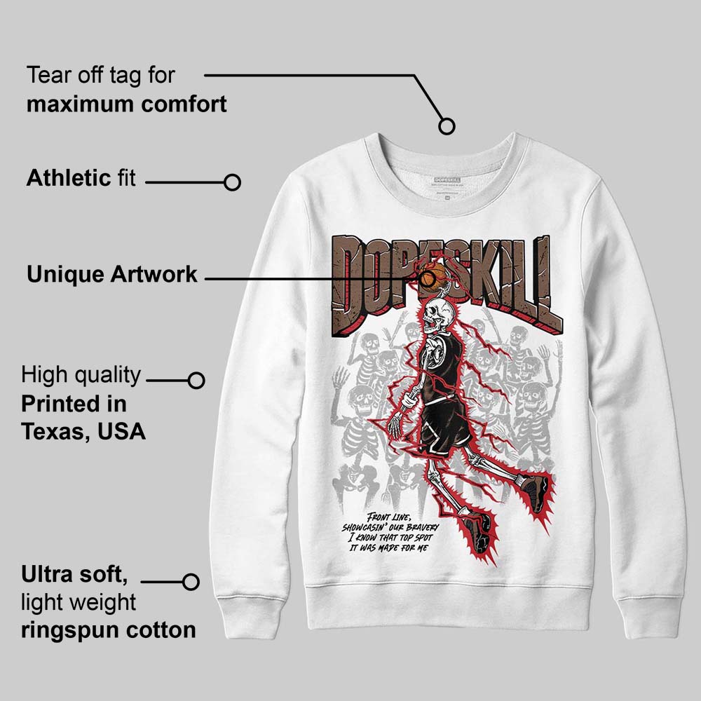 Olive 9s superstreetwear Sweatshirt Thunder Dunk Graphic