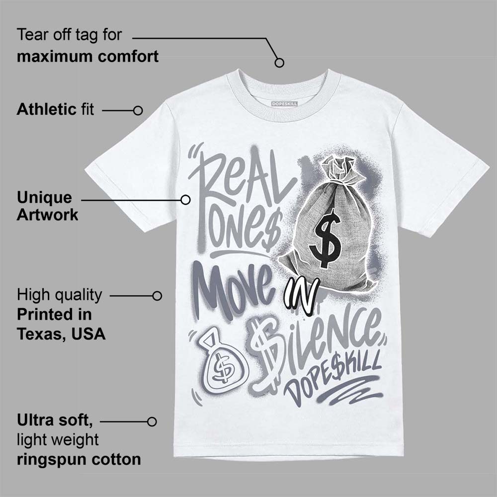 Stealth 14s superstreetwear T-Shirt Real Ones Move In Silence Graphic