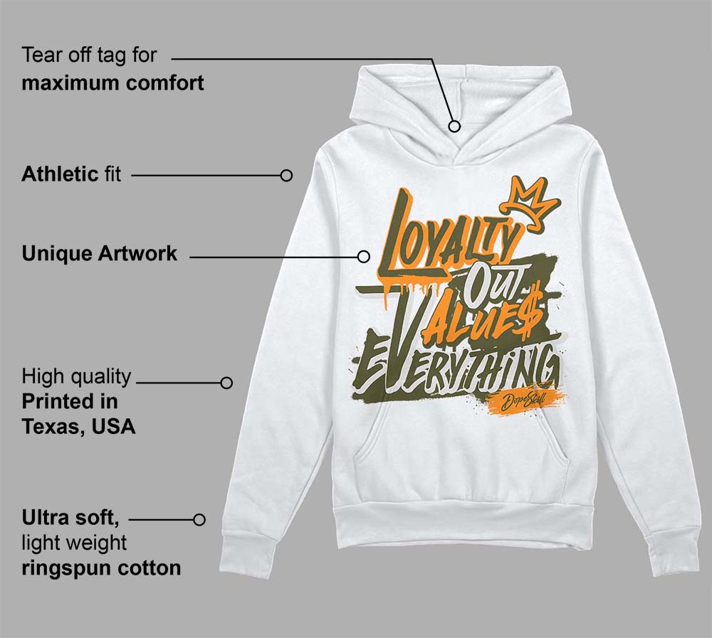 Olive 5s superstreetwear Hoodie Sweatshirt LOVE Graphic