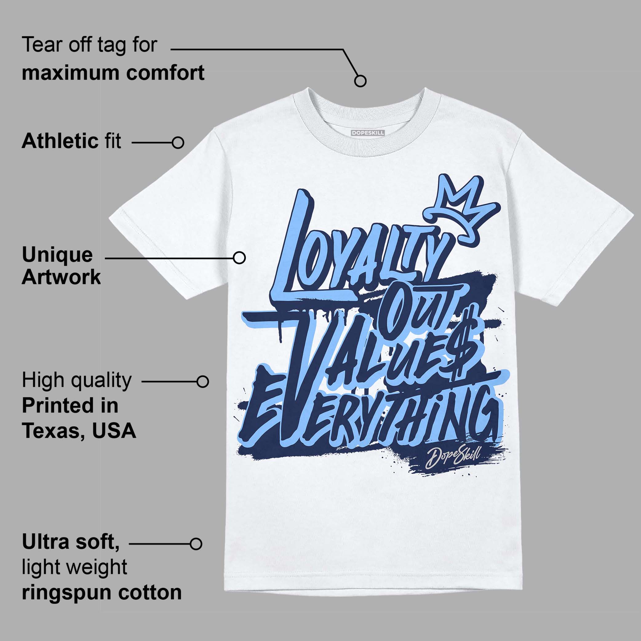 Midnight Navy 5s superstreetwear T-Shirt LOVE Graphic