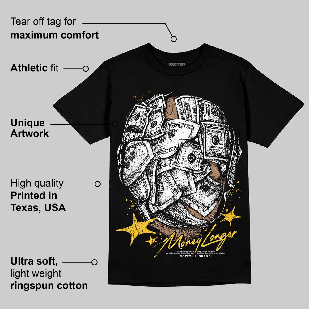 Yellow Collection superstreetwear T-Shirt Money Longer Graphic