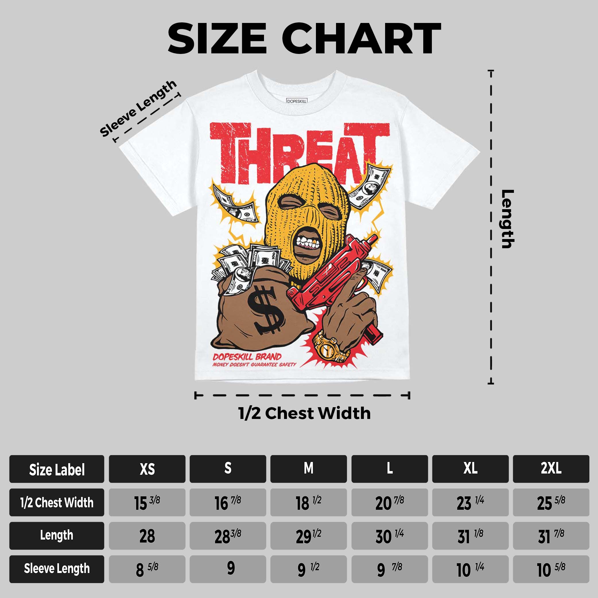 Red Collection superstreetwear Oversize Print T-Shirt Under Threat Graphic