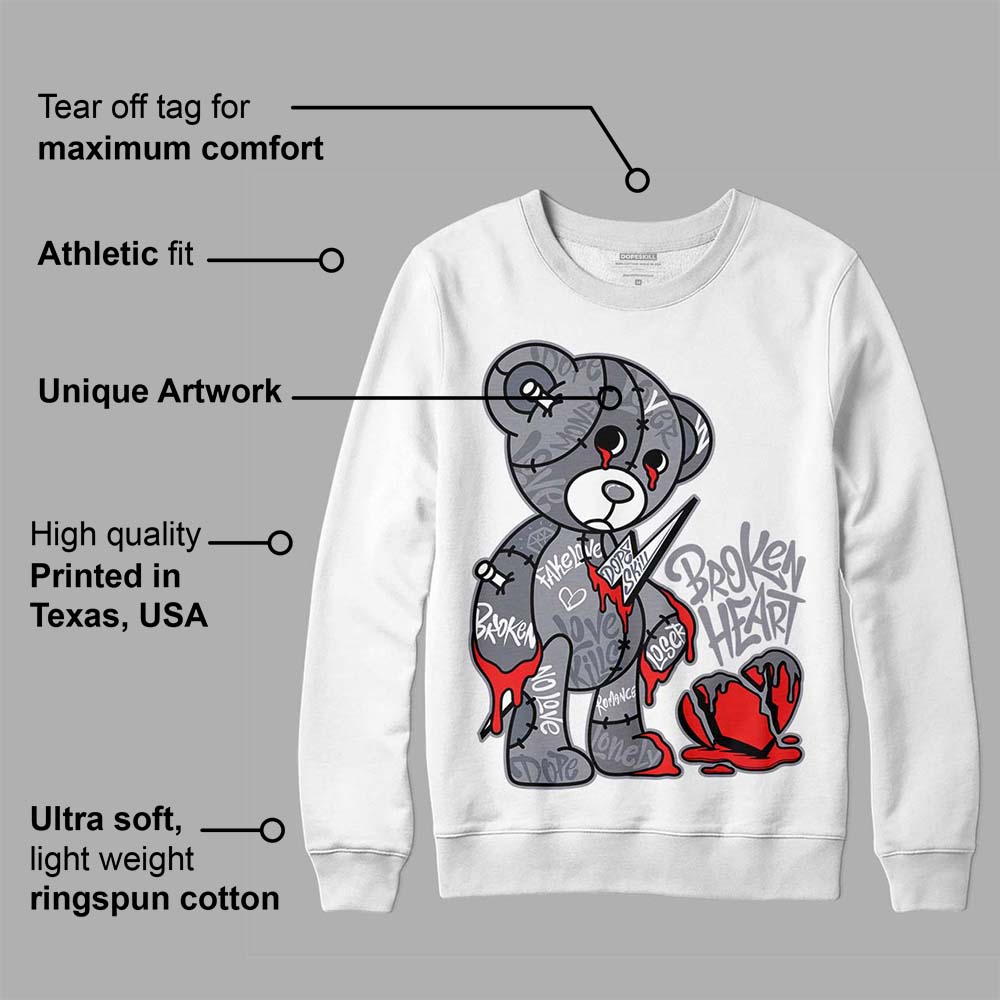 Stealth 14s superstreetwear Sweatshirt Broken Heart Graphic