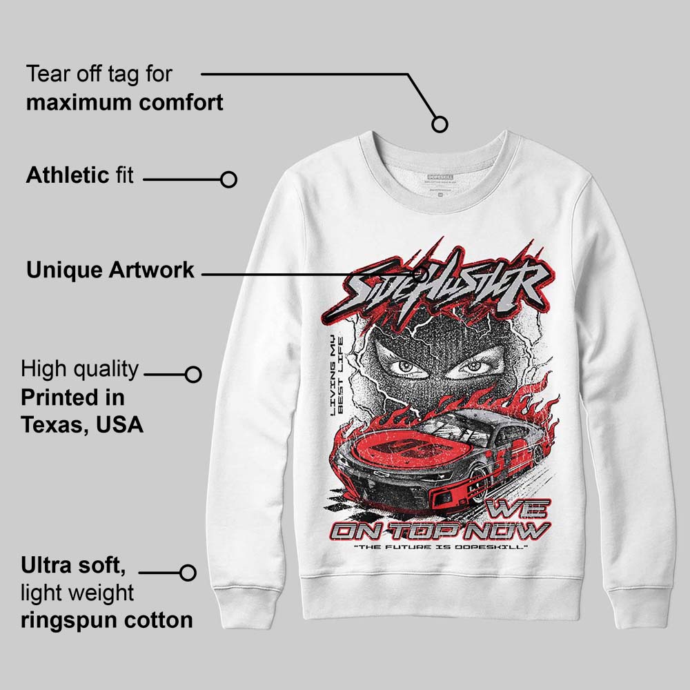 Grey Collection superstreetwear Sweatshirt New Side Hustler Graphic