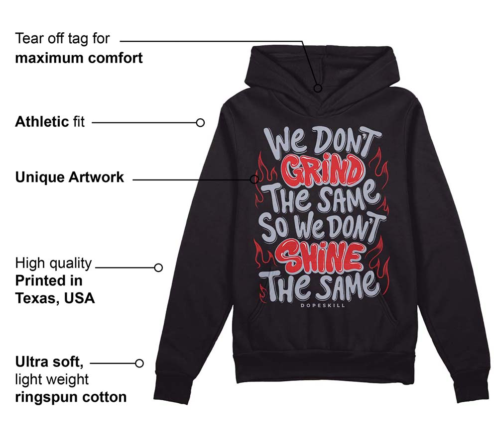 Bred Reimagined 4s superstreetwear Hoodie Sweatshirt Grind Shine Graphic