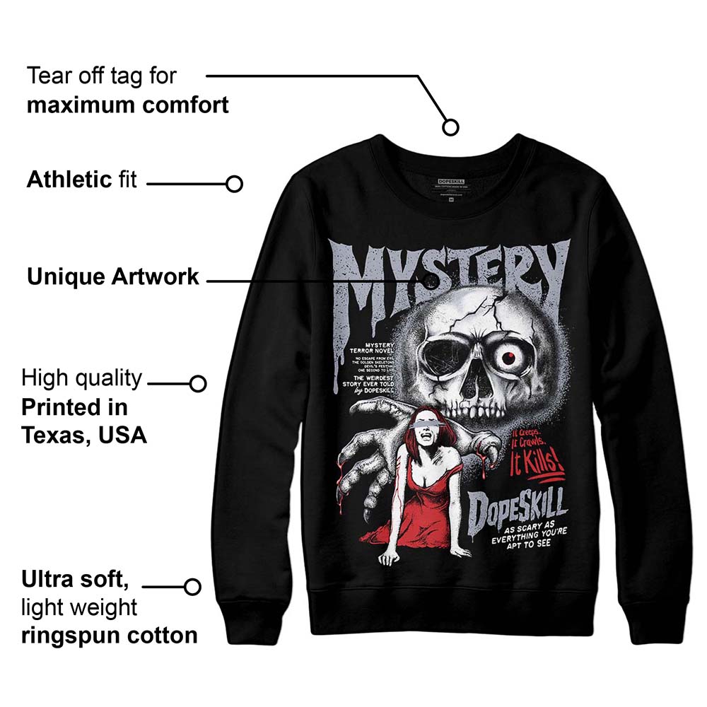 Bred Reimagined 4s superstreetwear Sweatshirt Mystery Ghostly Grasp Graphic