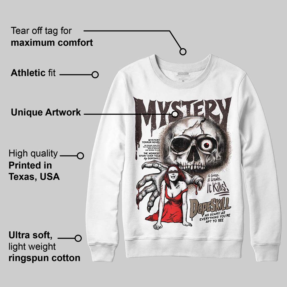 Baroque Brown 12s superstreetwear Sweatshirt Mystery Ghostly Grasp Graphic