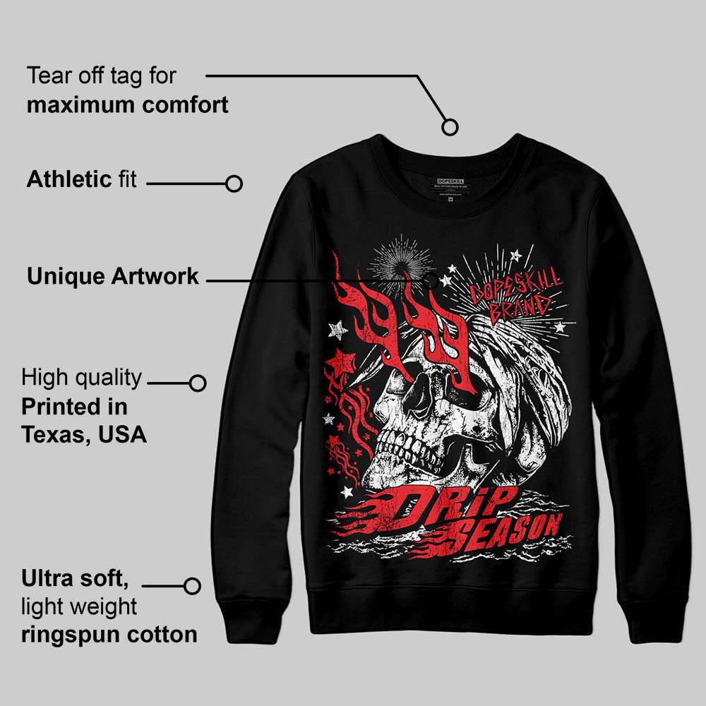 Red Collection superstreetwear Sweatshirt Drip Season Graphic