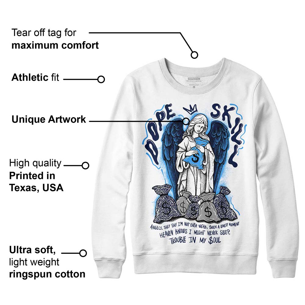 AJ Spizike White Obsidian superstreetwear Sweatshirt Angels Graphic