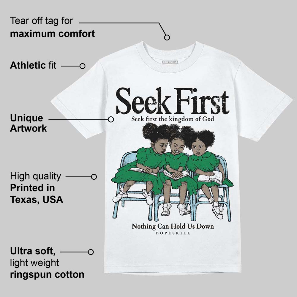 Lucky Green 5s superstreetwear T-Shirt New Seek First Graphic