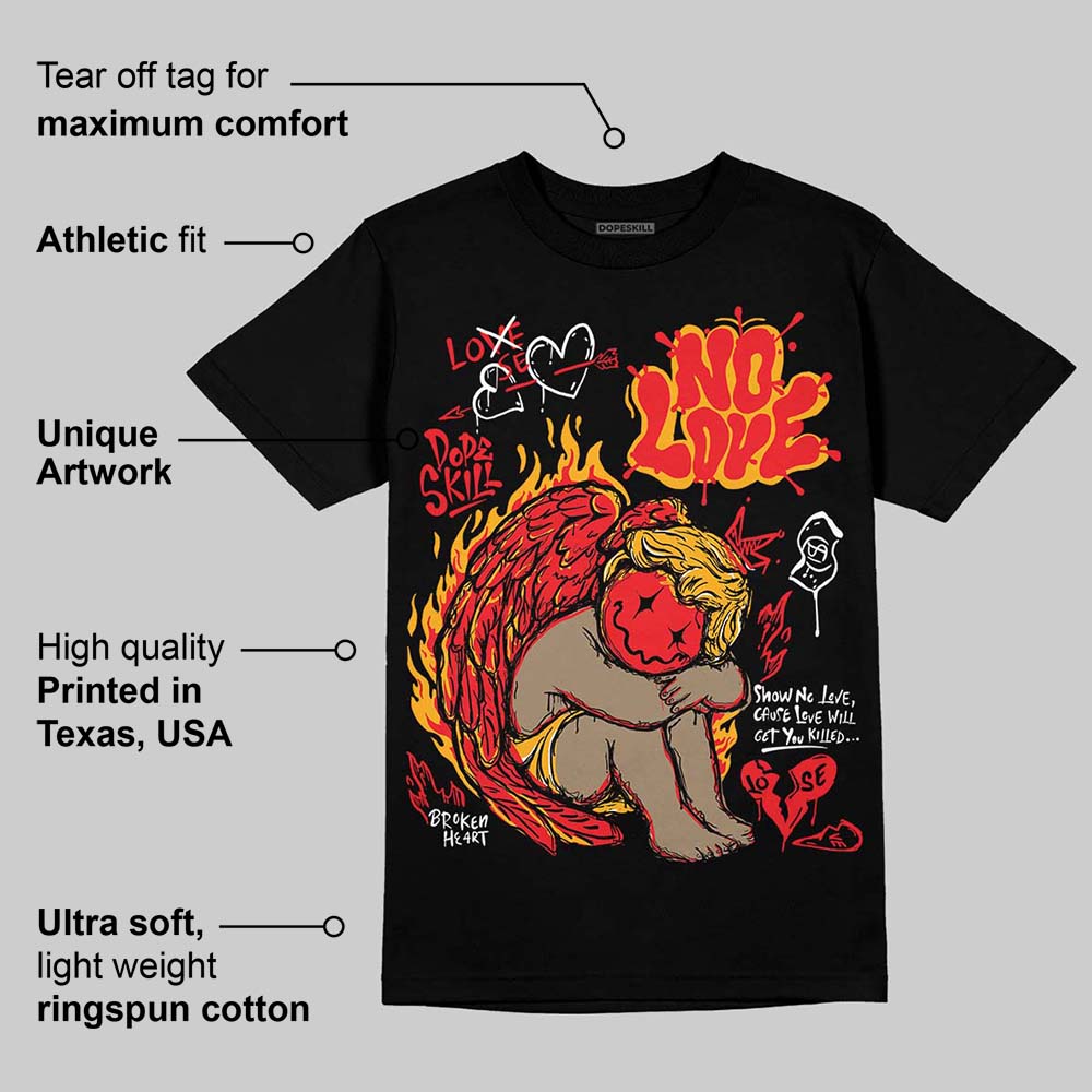 Red Collection superstreetwear T-Shirt No Love Graphic
