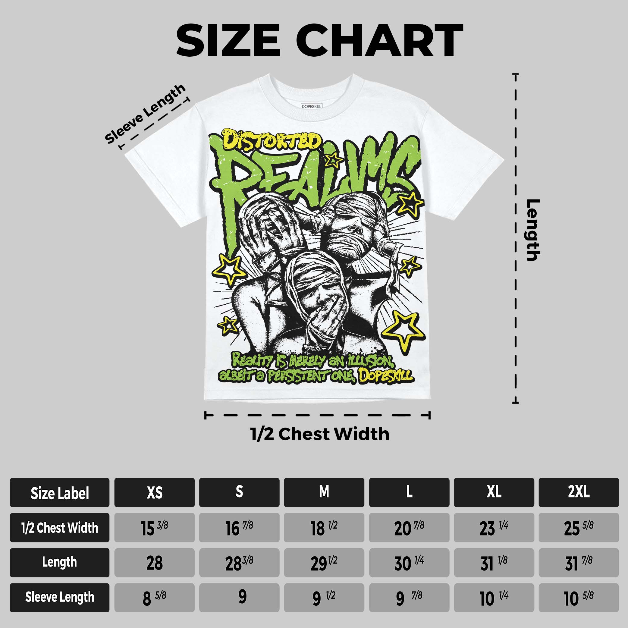 Neon Green Collection superstreetwear Oversize Print T-Shirt Distorted Realms Graphic