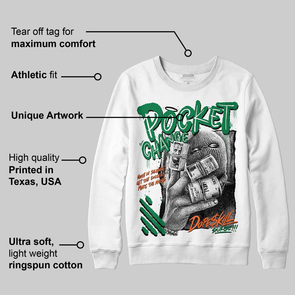 Green Collection superstreetwear Sweatshirt Pocket Change Graphic