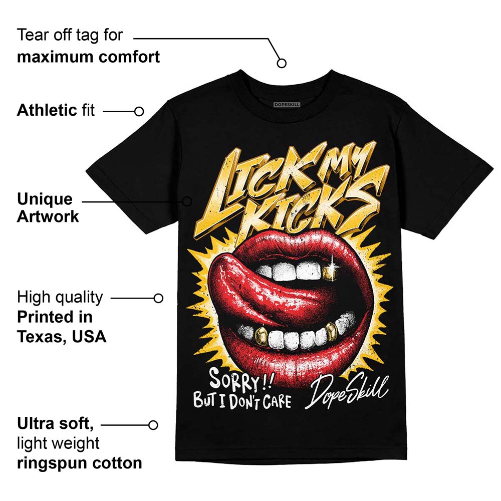 Yellow Collection superstreetwear T-Shirt Lick My Kicks Graphic