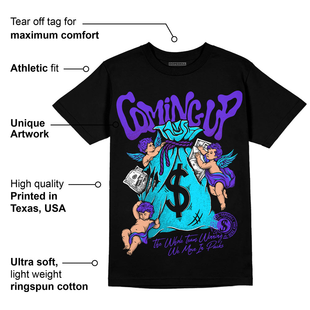 Aqua 6s superstreetwear T-Shirt Money Bag Coming Up Graphic