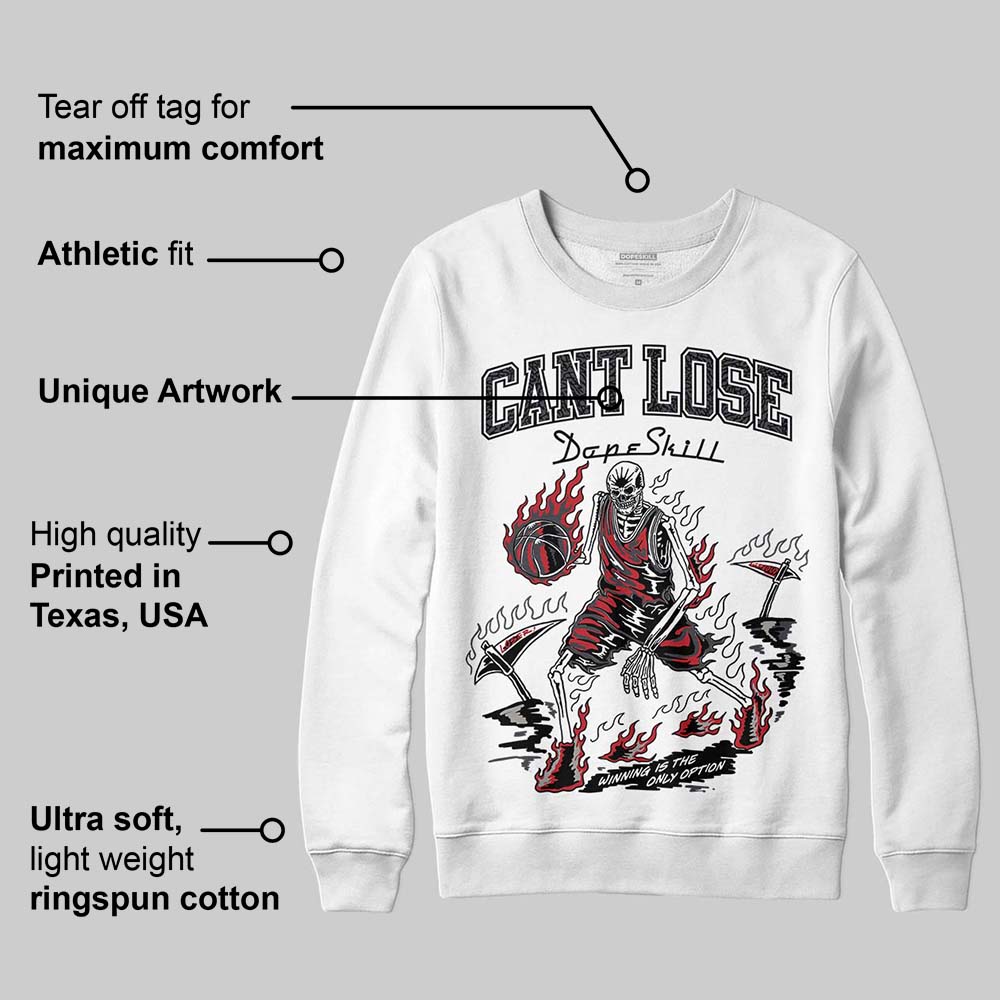 Black Cat 3s superstreetwear Sweatshirt Cant Lose Graphic