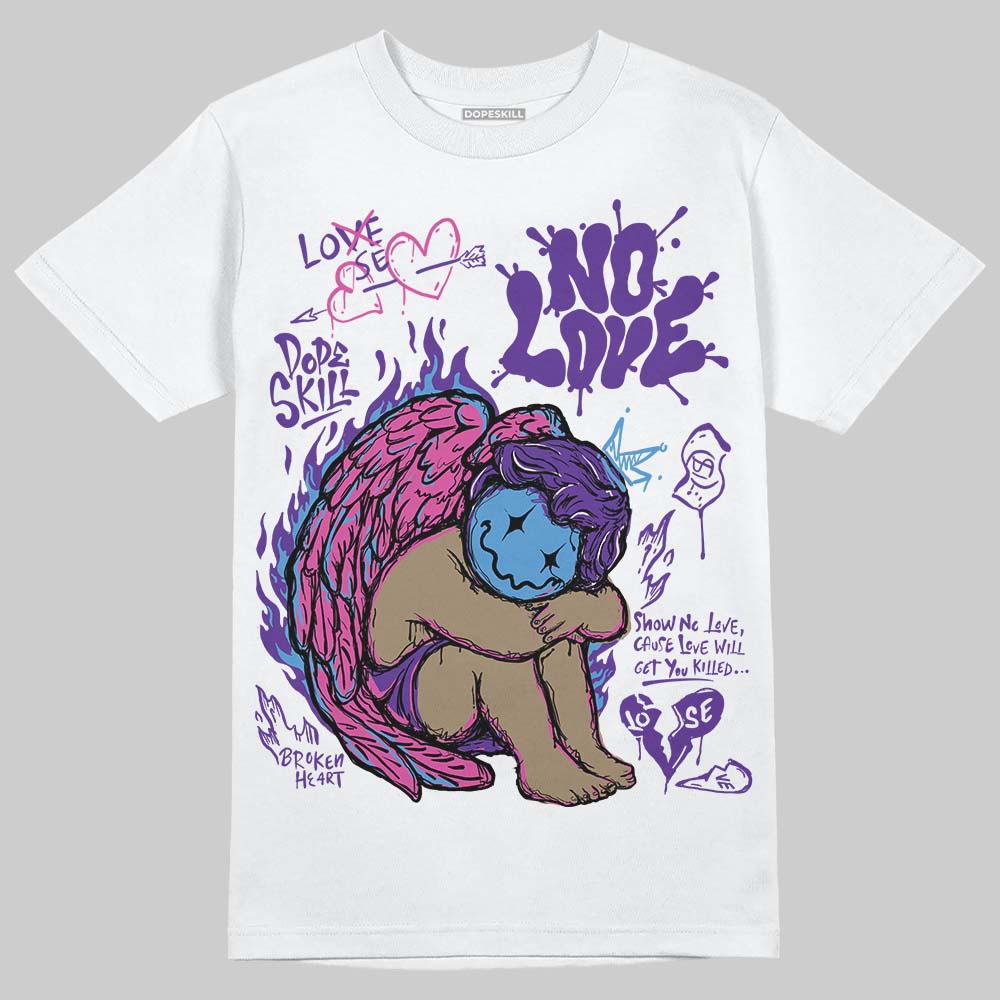 PURPLE Collection superstreetwear T-Shirt No Love Graphic