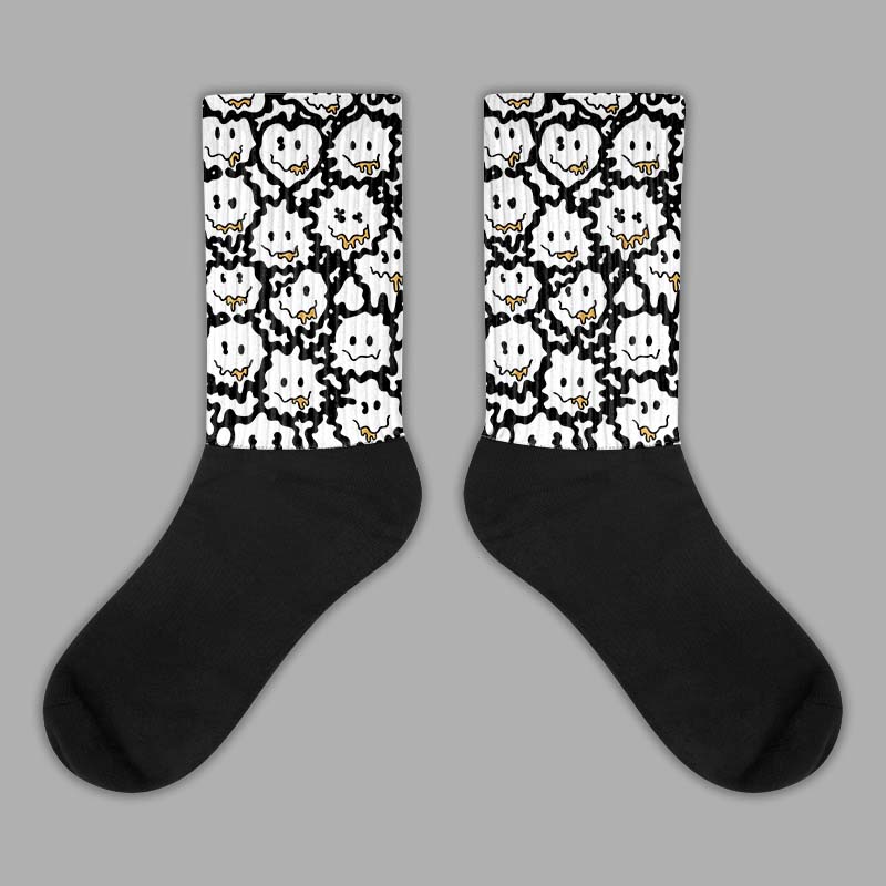 Gratitude 11s superstreetwear Sublimated Socks Slime Graphic