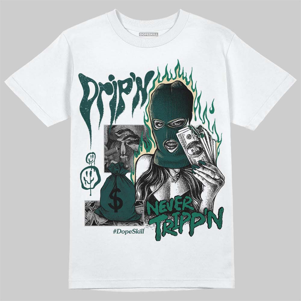 Oxidized Green 4s superstreetwear T-Shirt Drip'n Never Tripp'n Graphic