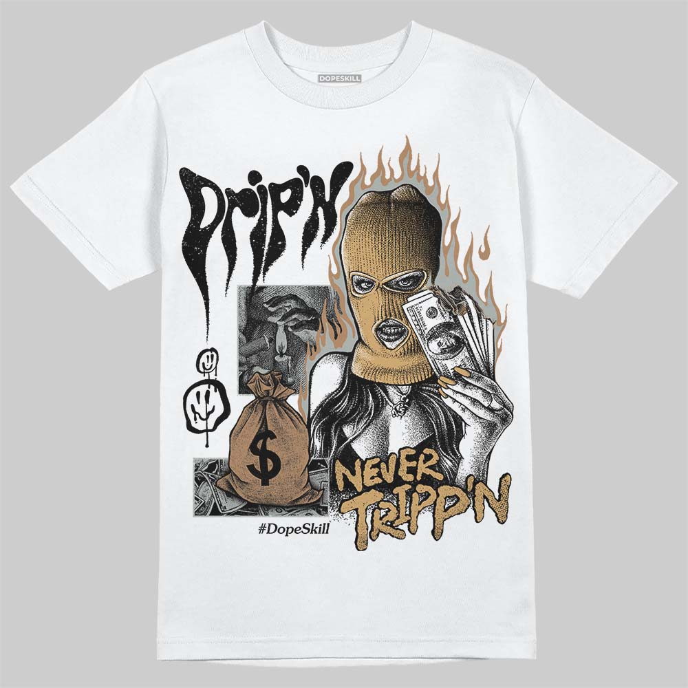 1906R a??White Golda?? superstreetwear T-Shirt Drip'n Never Tripp'n Graphic