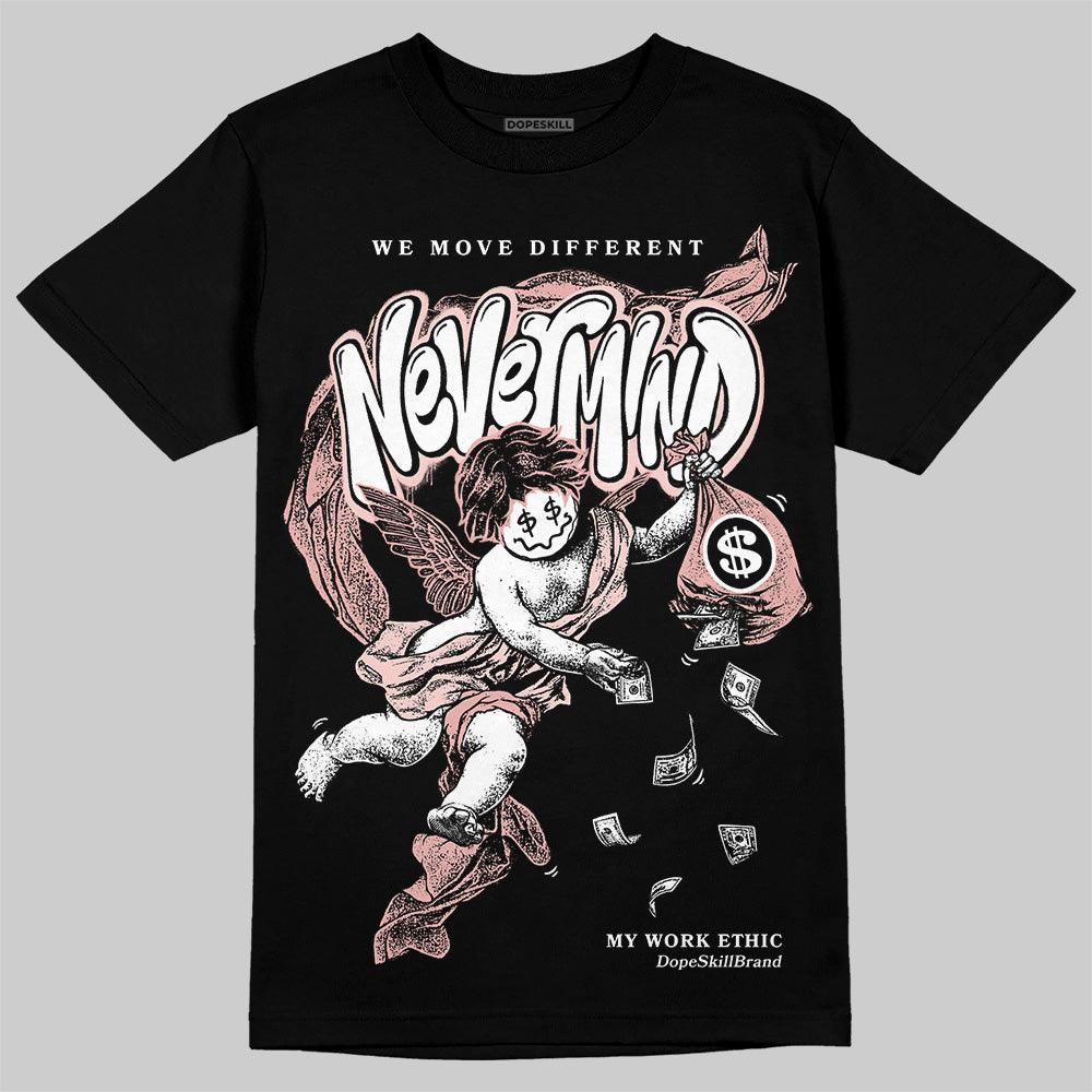 Leather Curb Glitter Pale Pink superstreetwear T-Shirt Nevermind Graphic