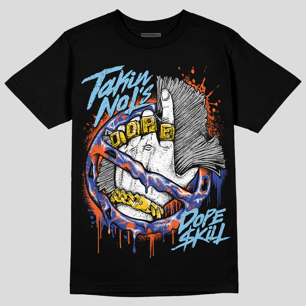 Dunk Low Futura Orange Blaze superstreetwear T-Shirt Takin No L's Graphic