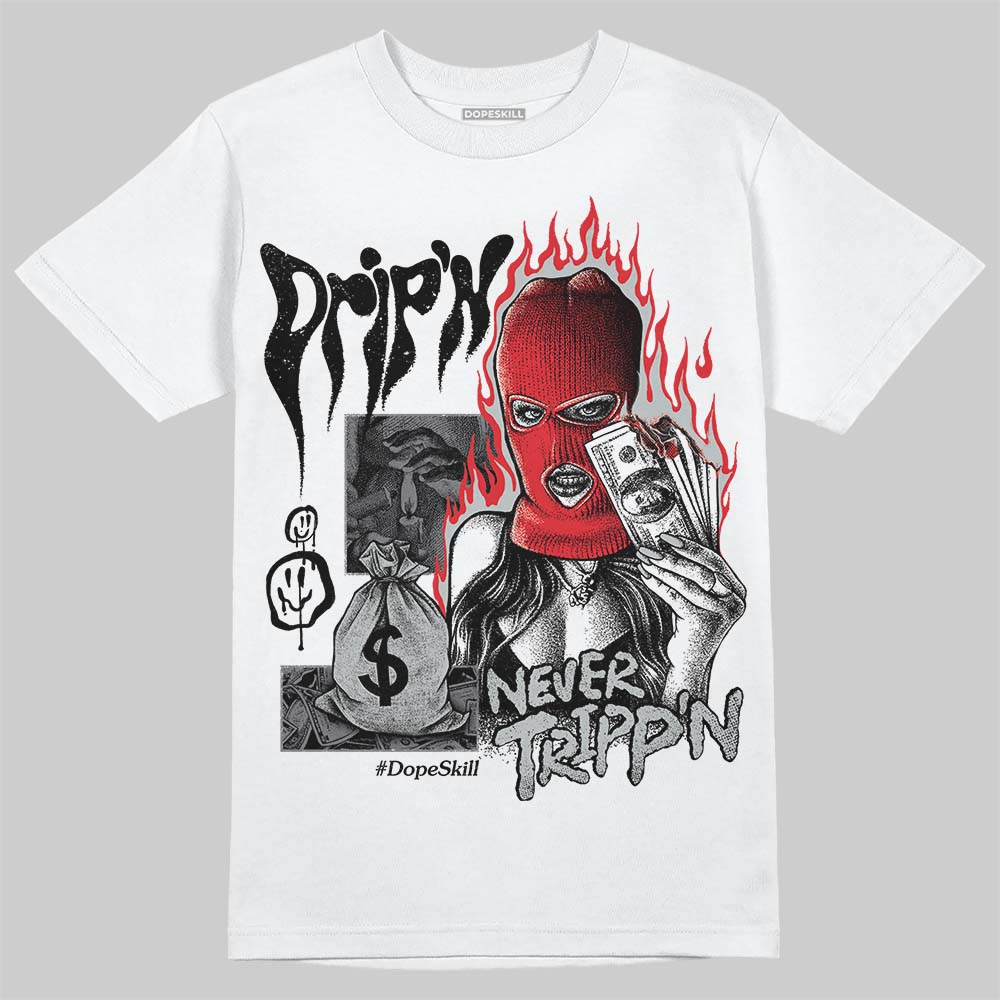 Wolf Grey 12s superstreetwear T-Shirt Drip'n Never Tripp'n Graphic