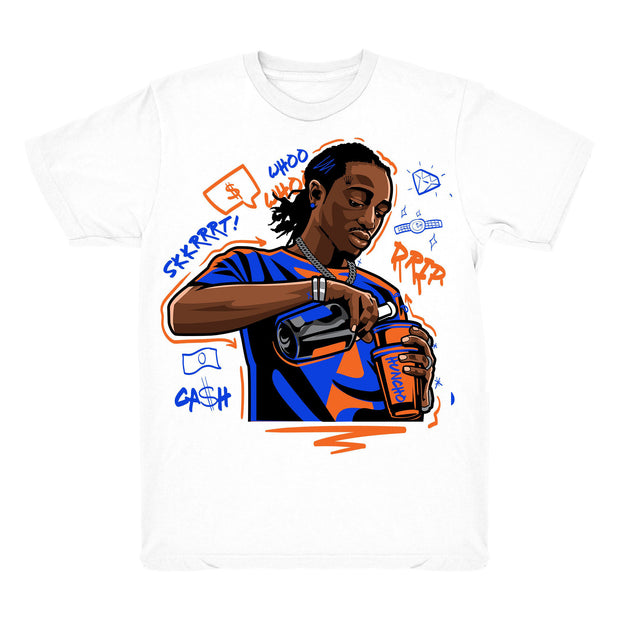 Youth 5 International Flight shirt | Quavo Drip - Retro 5 Barcelona tee shirts