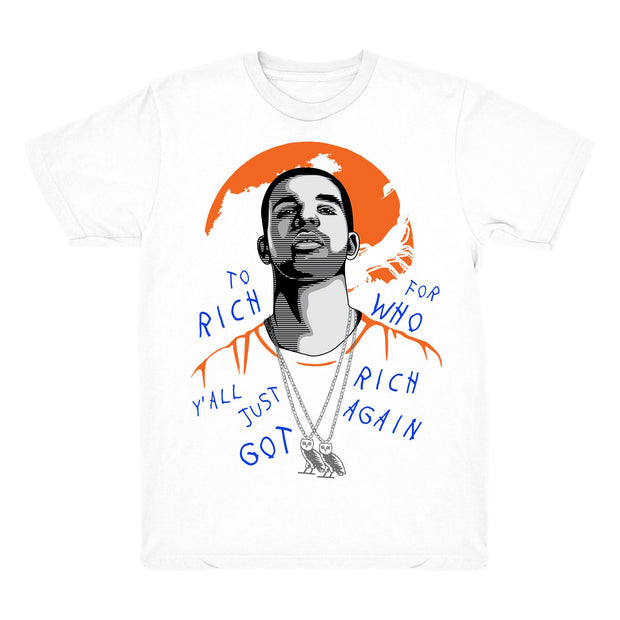 Youth 5 International Flight shirt | Drake To Rich - Retro 5 Barcelona tee shirts