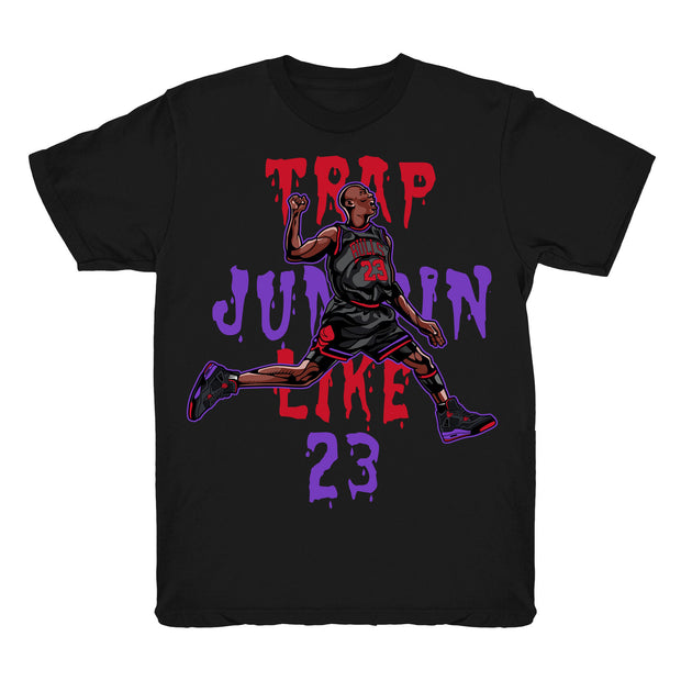 Youth 4 Raptors shirt | Trap Jumpin&#39; - Retro 4 Raptors tee shirts