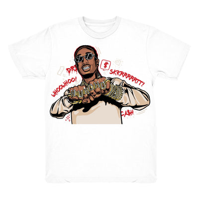 Youth 11 Platinum Tint shirt | Huncho Rings - Retro 11 Platinum Tint White tee shirts