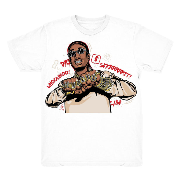 Youth 11 Platinum Tint shirt | Huncho Rings - Retro 11 Platinum Tint White tee shirts