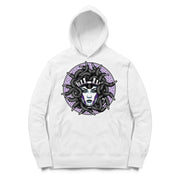 Women 11 Concord Hoodie | Medusa Laced - Retro 11 Concord 2018 / White Hooded tee shirt