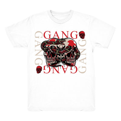 Women 11 Platinum Tint shirt | Gang Gang - Retro 11 Platinum Tint White tee shirts