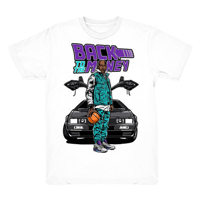 Youth 5 Grape shirt | To The Money - Retro 5 Fresh Prince Grape white tee shirts