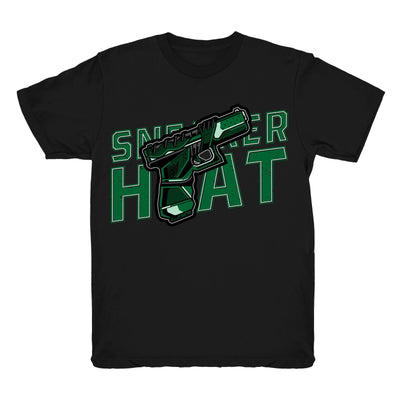 Youth 1 Pine Green shirt | Sneaker Heat - Retro 1 High OG Pine Green black tee shirts