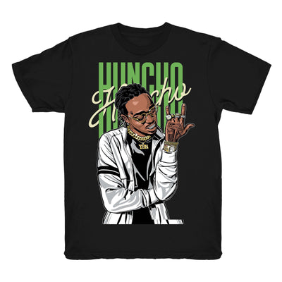 Women 3 Chlorophyll shirt | Huncho - Retro 3 Chlorophyll Tinker / Black tee shirts