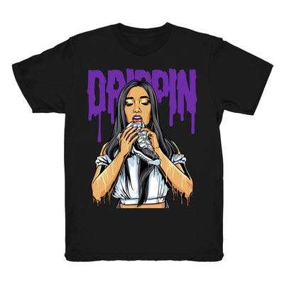 Women 11 Concord shirt | 11s Drippin - Retro 11 Concord 2018 / Black tee shirts