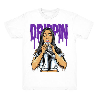 Youth 11 Concord shirt | 11s Drippin - Retro 11 Concord 2018 / White tee shirts