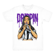 Women 11 Concord shirt | 11s Drippin - Retro 11 Concord 2018 / White tee shirts