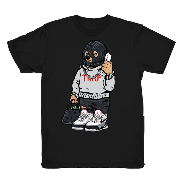 Women 3 Tinker shirt | Trap Bear - Retro 3 Tinker Hatfield / black tee shirts