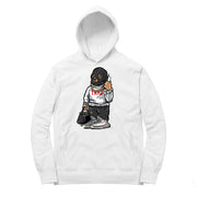 Women Boost Zebra 350 Hoodie shirt | Trap Bear - Zebra 350 V2 / white hooded tee shirts