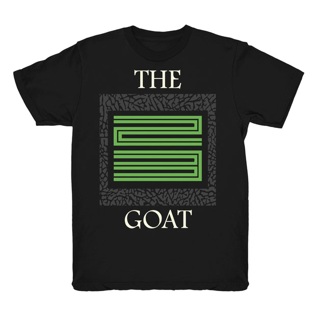 Youth 3 Chlorophyll shirt | The Goat 23 - Retro 3 Chlorophyll Tinker / Black tee shirts