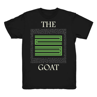 Women 3 Chlorophyll shirt | The Goat 23 - Retro 3 Chlorophyll Tinker / Black tee shirts